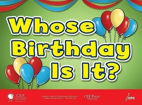 Whose Birthday Is It? KJV (Christmas Party Kit)