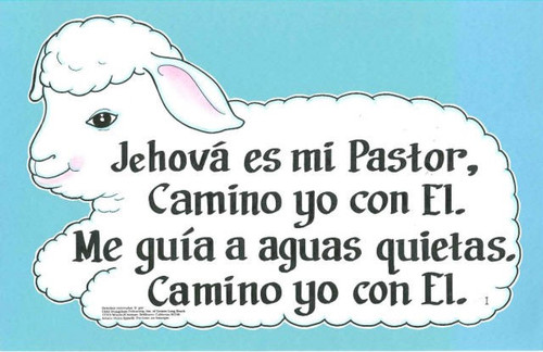 jehova es mi pastor en ingles