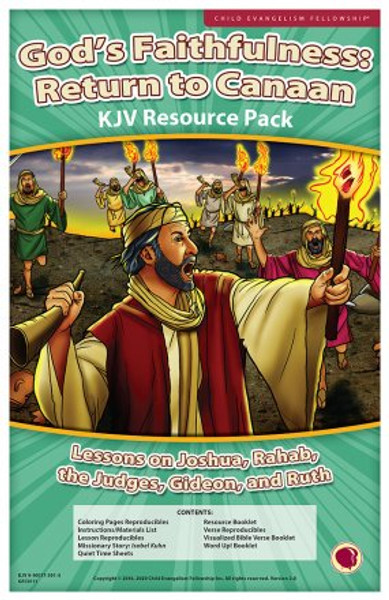 God's Faithfulness: Return to Canaan 2020 (resource pack KJV) God's Faithfulness: Return to Canaan 2020 (resource pack KJV)