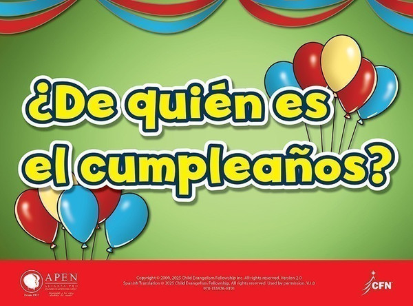 De quien es el cumpleanos? (Christams Kit)