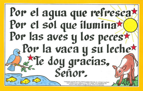Cancion de Gratitud (Song of Thanks)