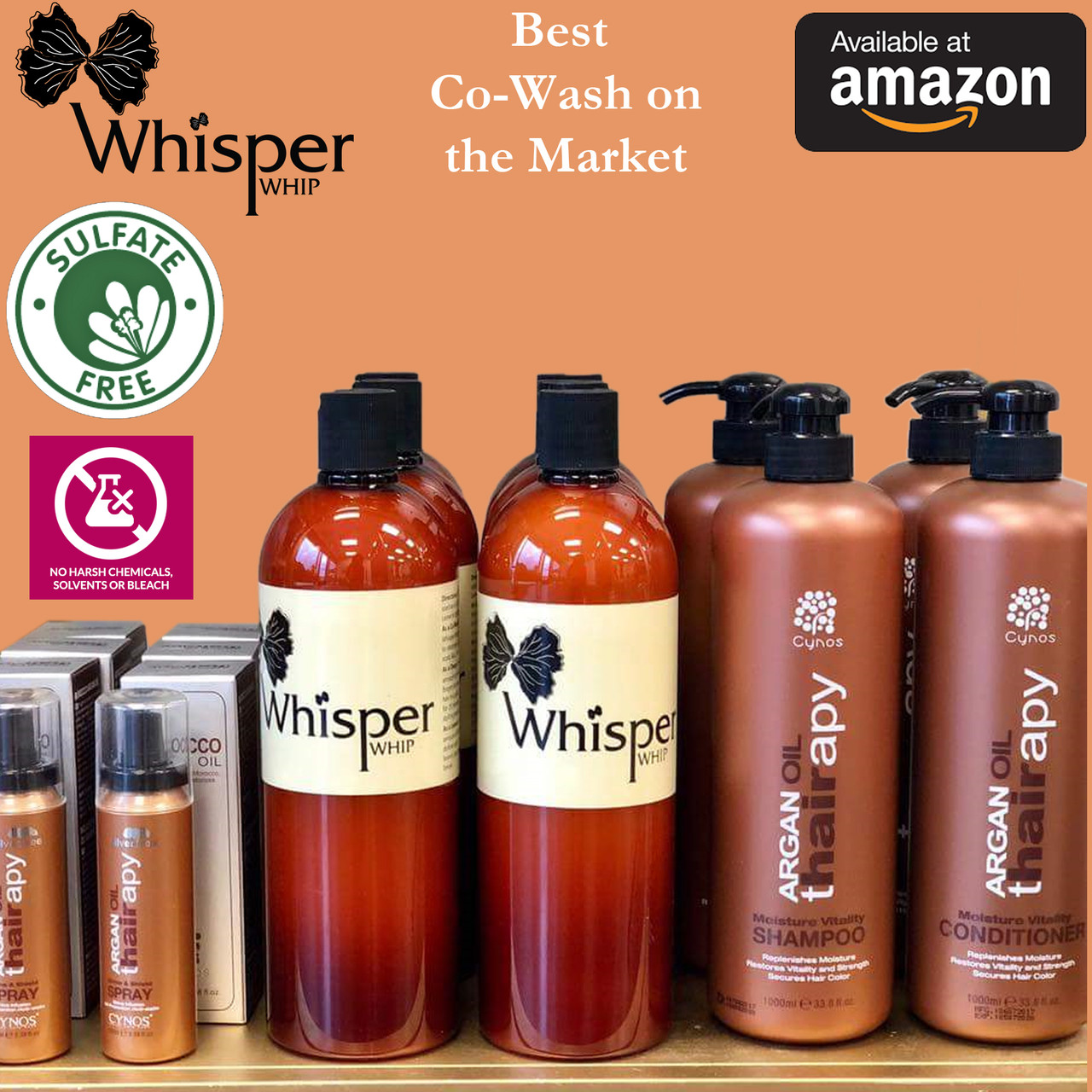 Get that Look with Argan Thairapy A New Revolutionized hair care line. Your hair will rejoice as Argan Oil based product penetrates deep into the hair fibers to hydrate without weight or residue.