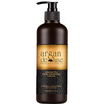 
Argan Deluxe Professional Curl defining Cream applies the latest Curl Memory Technology which softens the hair fiber, detangles and fights against heat and humidity damage. The argan oil conditioning agents penetrate into the inside of hair quickly, revives elasticity and health, leaving hair extremely supple and flowing.
-Curl Memory Technology 
-Revives Elasticity
Directions:
Apply proper amount to towel-dried or dry hair, focusing on mid-lengths and ends. Style as usual.
280ml