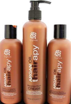 Argan Thairapy shampoo and conditioner bonus set (2 x 8oz.) features 100% pure Argan Oil that’s imported from Morocco to ensure that your hair receives supreme care. Provides superior protection, moisture, and a lasting shine. Nourishes, hydrates, and strengthens the hair. Restores split ends, breakage and dryness using of moisture rich ingredients , and essential amino acids. Infused with Vitamin E, Omega 3 and collagen Amino acids for stronger healthier shiny hair. Promotes healing of hair Blocks the effects of humidity. Great for all hair types.. MADE WITH THE HIGHEST QUALITY ARGAN OIL – Argan Oil (Argania Spinosa) is widely known as one of the most effective ingredients in all of hair care, but don’t just settle for any product that claims to have Argan Oil in it.

Bouncy Curl Cream
Instant Rejuvenation 
Curl Memory Technology
Conditions and Detangles
Silvertree Argan Oil Bouncy Curl Cream is instant rejuvenation for curly, wavy or textured hair. The special Curl Memory Technology energizes and imparts awesome definition, separation, and bounce without any crunchy feeling, while argan oil conditioning agents offer extra conditioning and detangling properties, leaving hair pliable, lustrous and manageable.
DIRECTIONS:
Apply Silvertree Argan Oil Bouncy Curl Cream to wet or dry hair, use fingers to distribute smoothly to define, shape and style curls.
9 oz.
