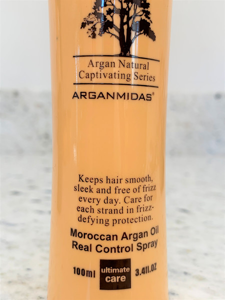 Arganmidas Frizz Control Thermal Protectorant Shine Spray & Moroccan Argan Oil Serum Combo Set