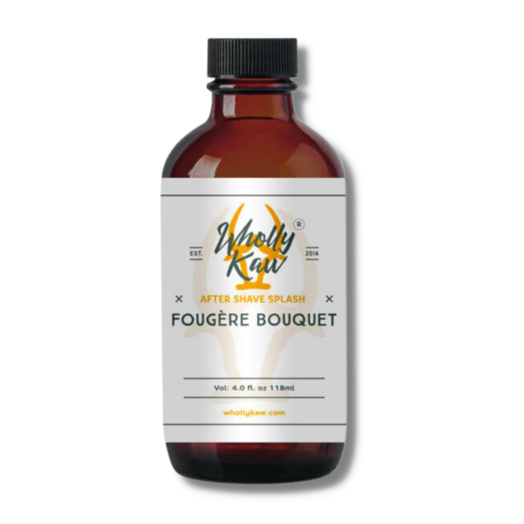 Wholly Kaw Fougere Bouquet After Shave Splash 118ml | Agent Shave | Wet Shaving Supplies UK