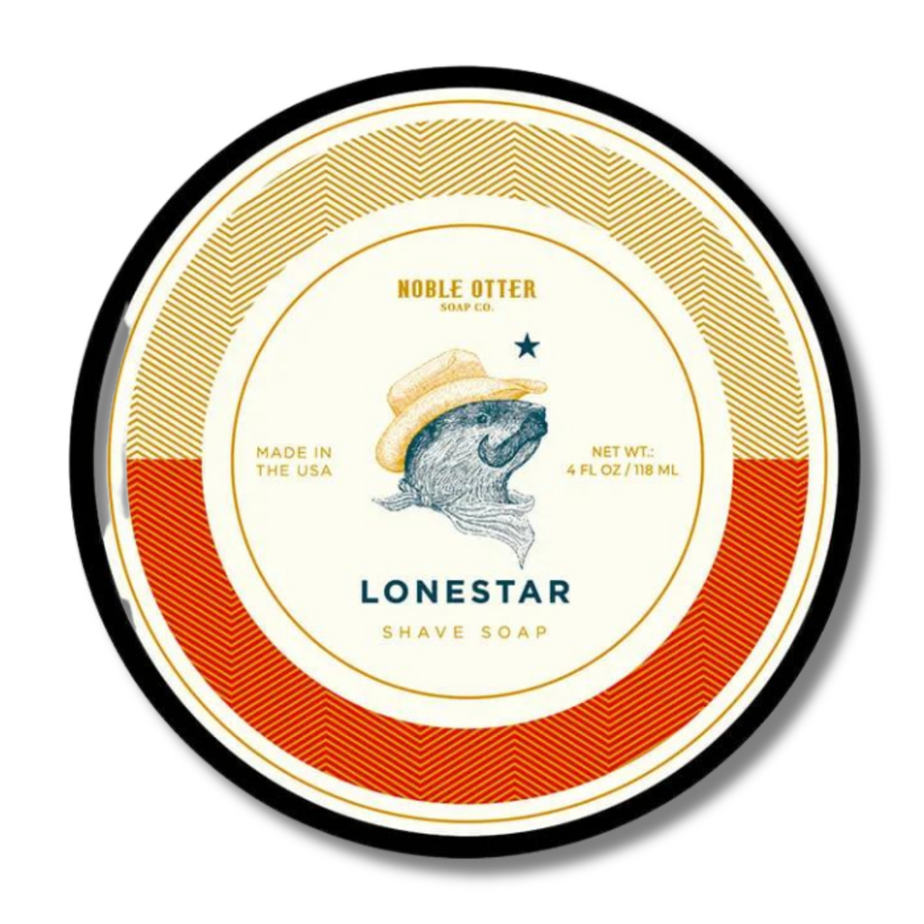 Noble Otter Lonestar Shaving Soap | Agent Shave | Wet Shaving Supplies UK