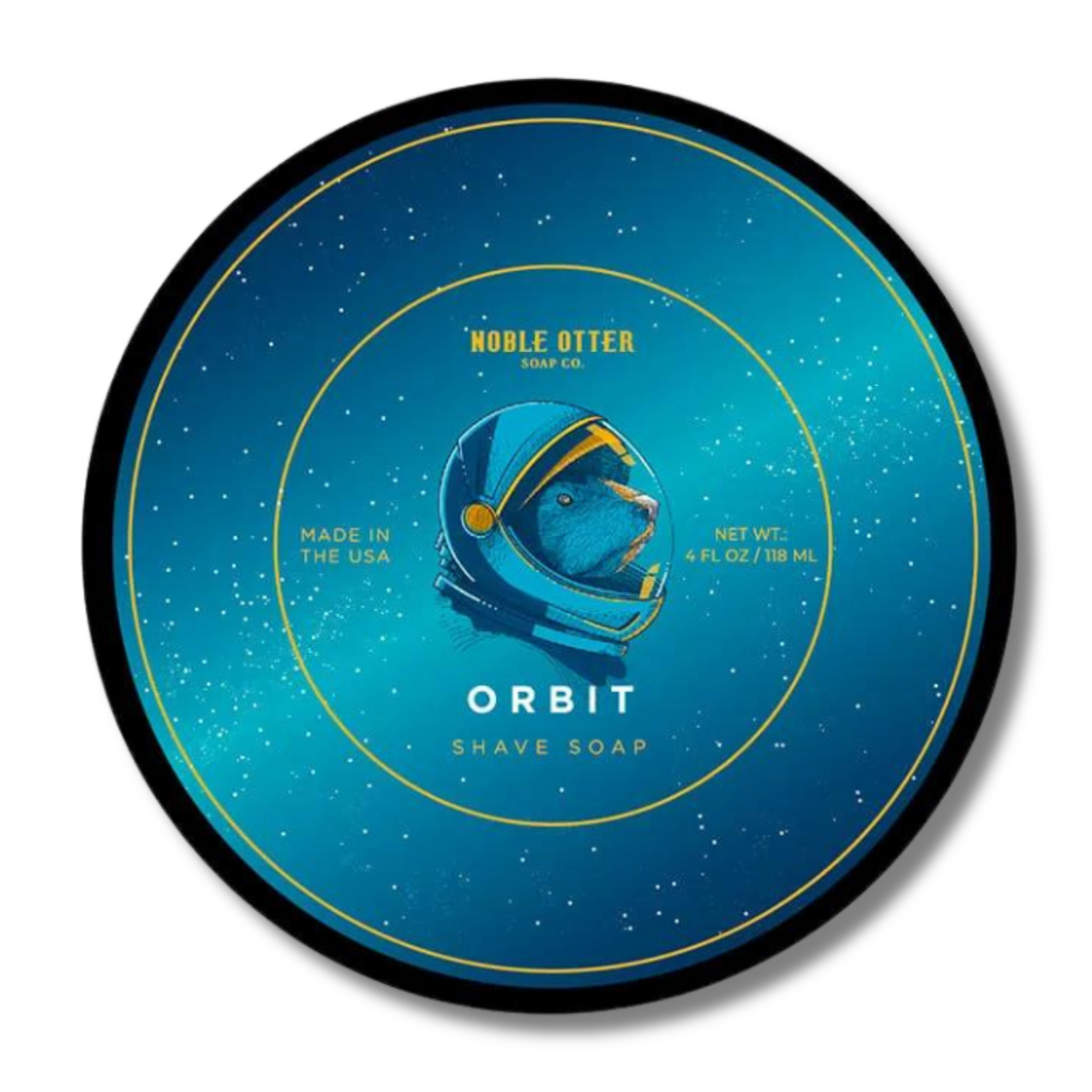 Noble Otter Orbit Shaving Soap | Agent Shave | Wet Shaving Supplies UK