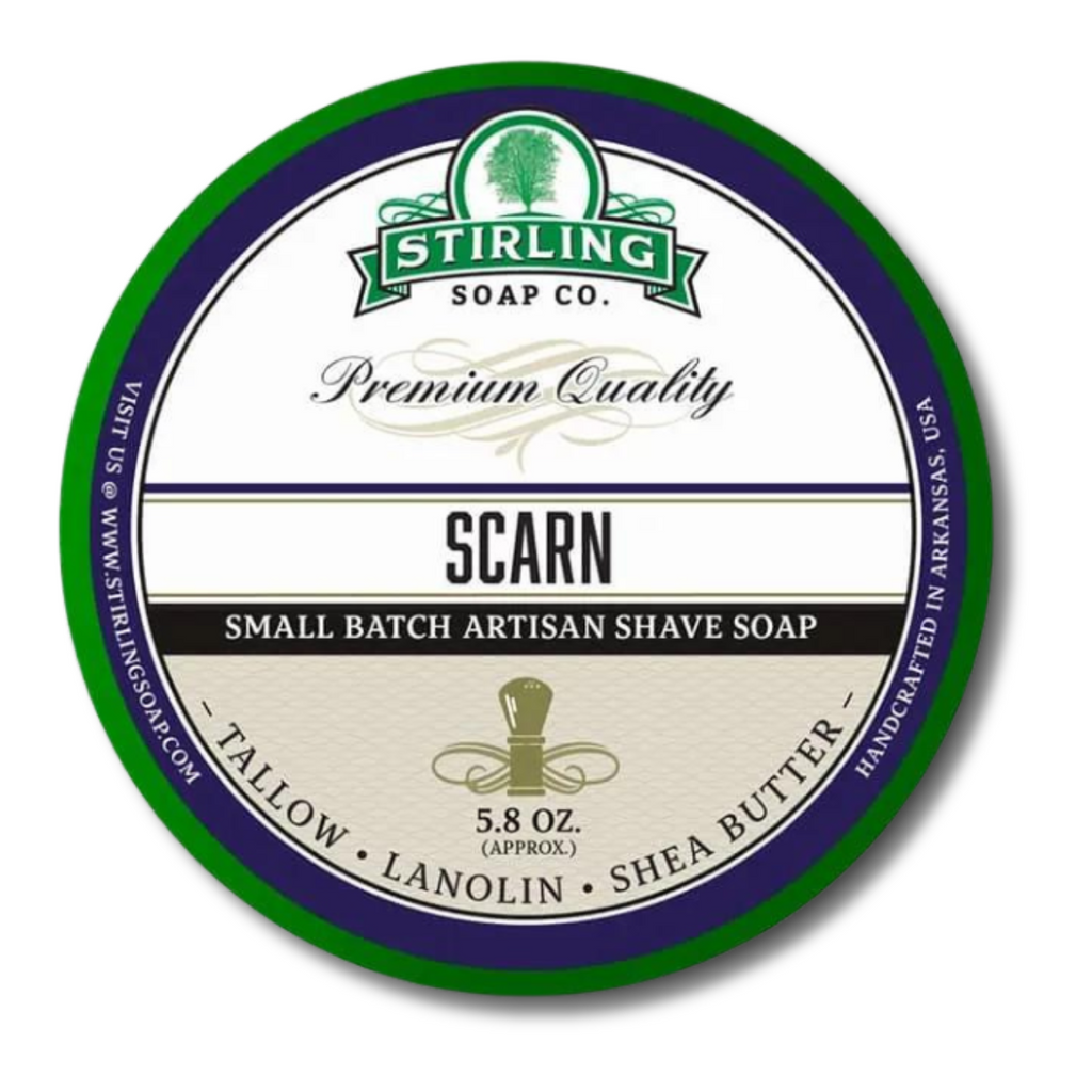 Stirling Shaving Soap - Scarn | Agent Shave | Wet Shaving Supplies UK