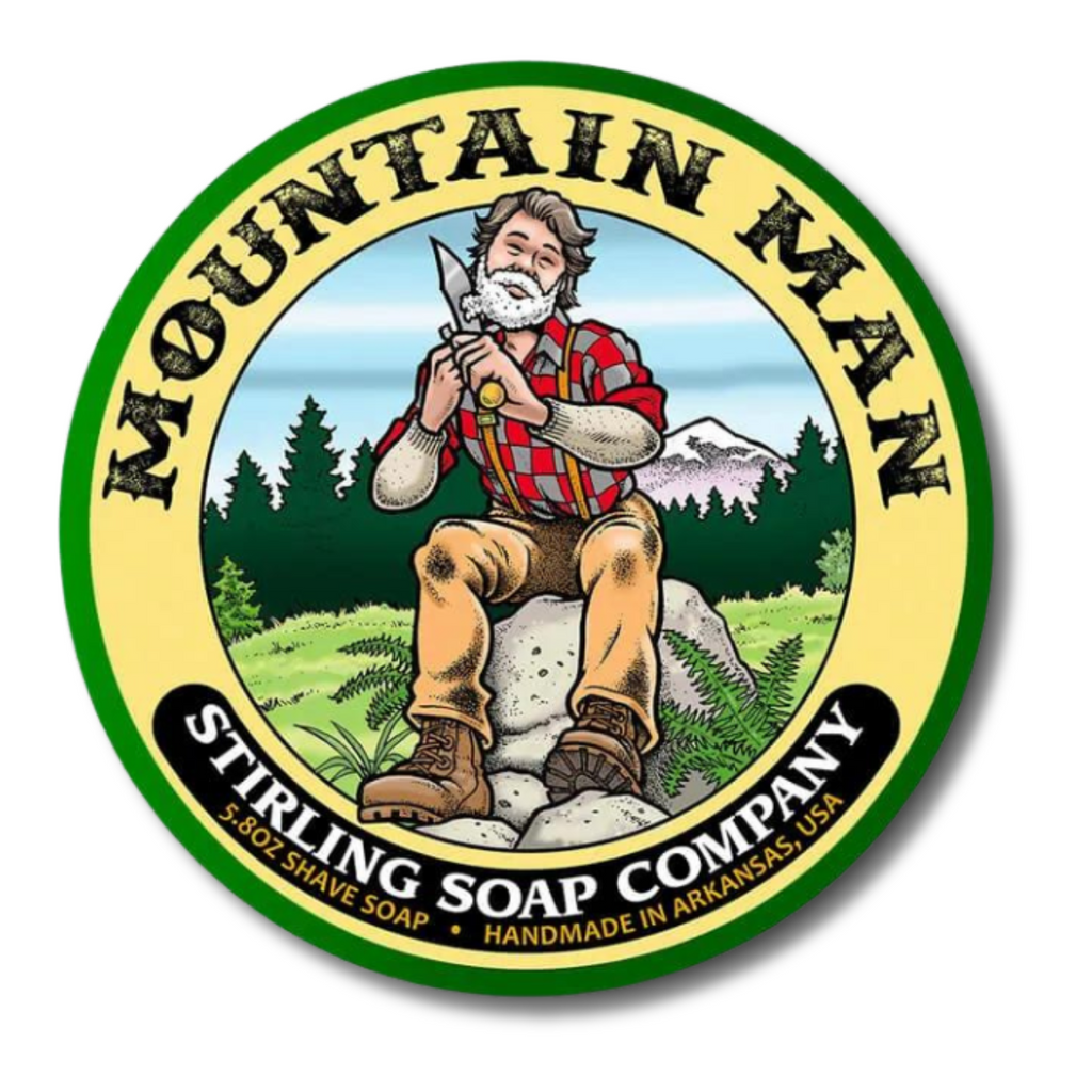 Stirling Shaving Soap - Mountain Man | Agent Shave | Wet Shaving Supplies UK