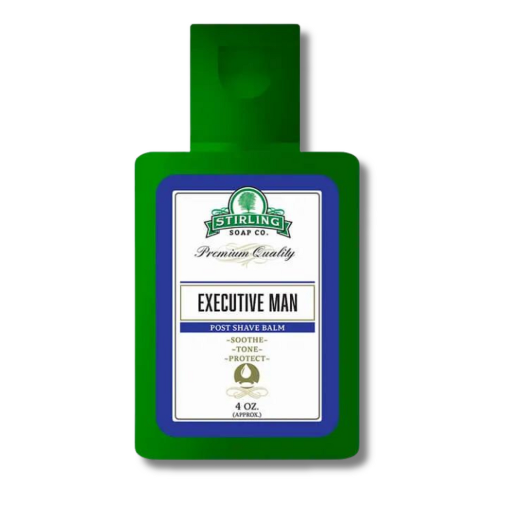 Stirling Post Shave Balm - Executive Man | Agent Shave | Wet Shaving Supplies UK