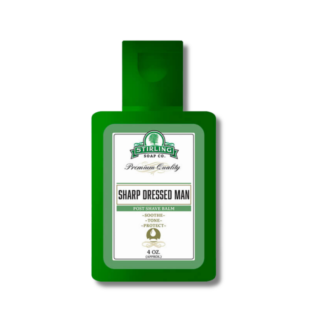 Stirling Post Shave Balm - Sharp Dressed Man | Agent Shave | Wet Shaving Supplies UK