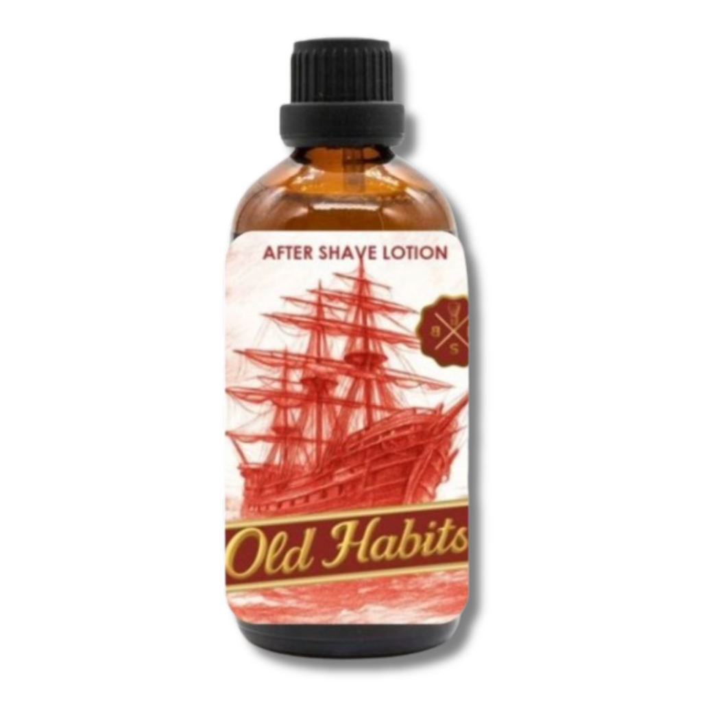 BBS Soaps Aftershave Old Habits 100ml | Agent Shave | Wet Shaving Supplies UK