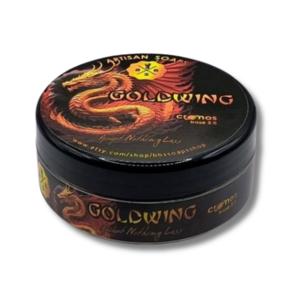 BBS Soaps Shaving Soap Goldwing 127g (Drakkar Noir) | Agent Shave | Wet Shaving Supplies UK
