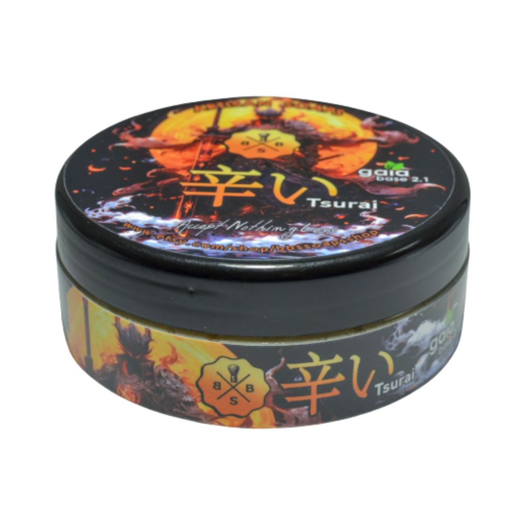 BBS Soaps Artisan Vegan Shaving Soap Tsurai | Agent Shave | Wet Shaving Supplies UK
