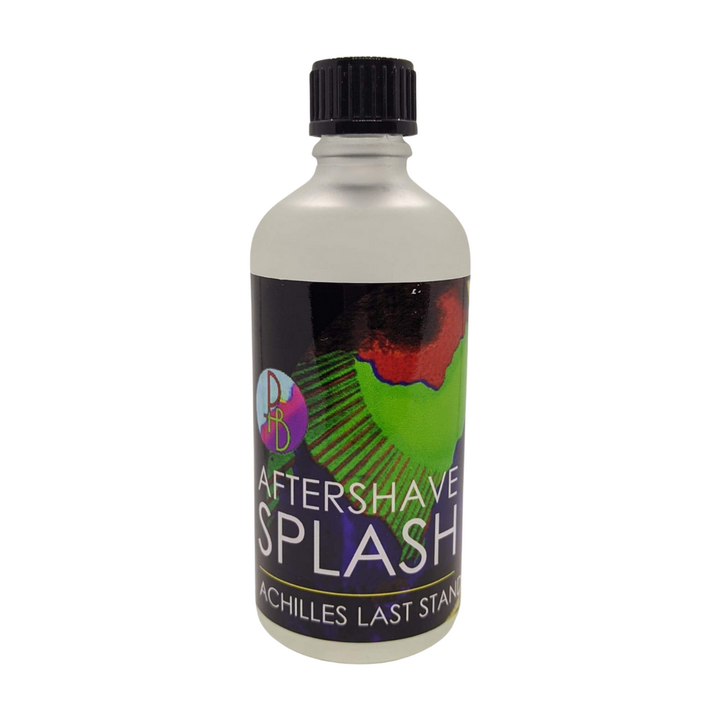 Phoenix and Beau Achilles Last Stand Aftershave Splash 100g | Agent Shave | Wet Shaving Supplies UK