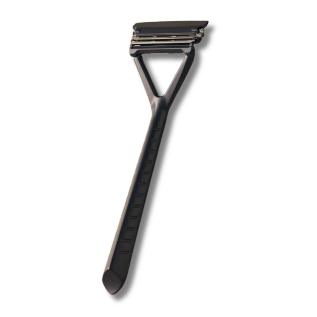 Leaf Razor - Black | Agent Shave | Wet Shaving Supplies UK