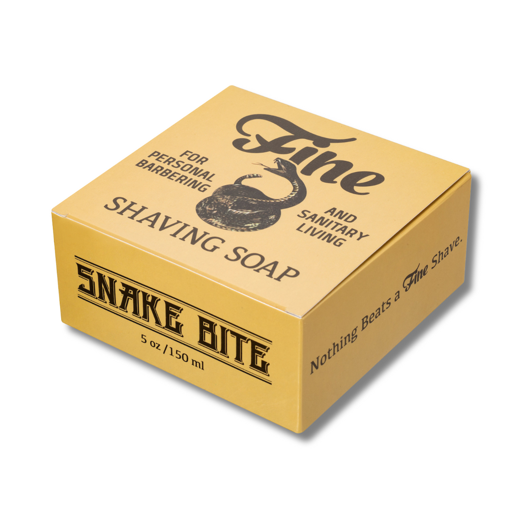 Fine Shaving Soap - Snake Bite 150ml | Agent Shave | Wet Shaving Supplies UK
