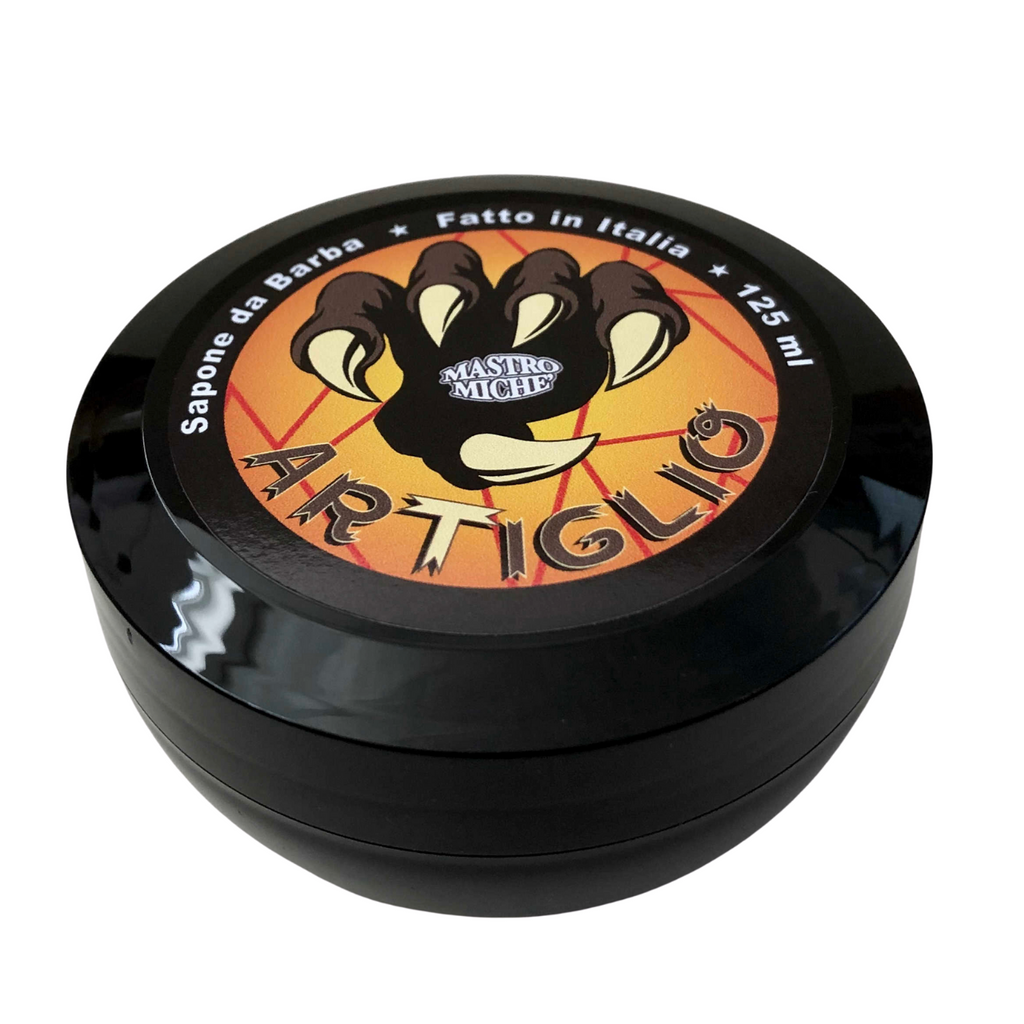 Mastro Miche Artiglio Shaving Soap 125ml | Agent Shave | Wet Shaving Supplies UK