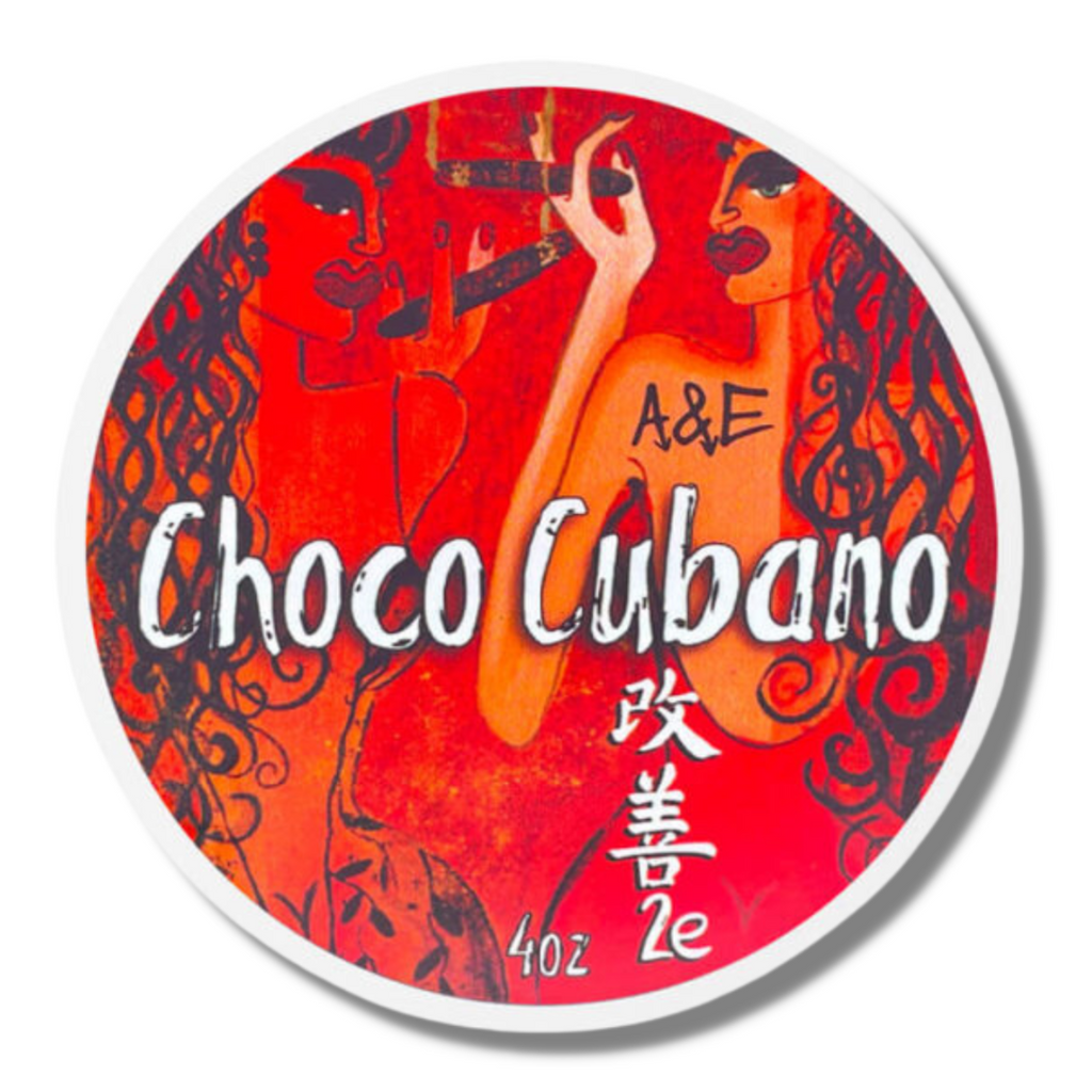 Ariana & Evans A&E Choco Cubano K2E Shaving Soap 4oz | Agent Shave | Wet Shaving Supplies UK