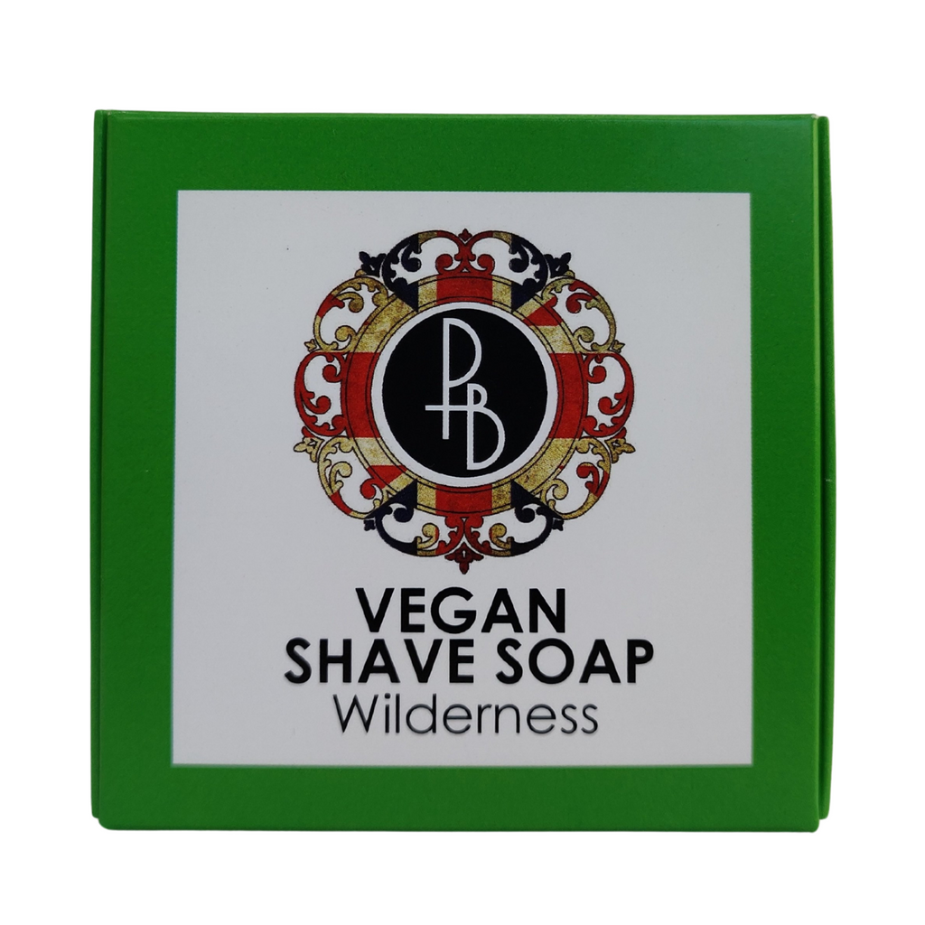 Phoenix and Beau Vegan Shaving Soap Wilderness 40g | Agent Shave | Wet Shaving Supplies UK