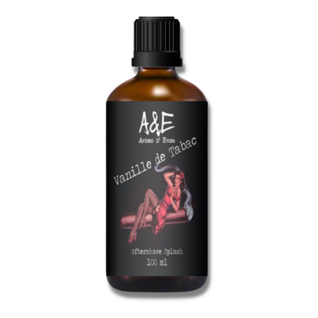 Ariana & Evans Vanille de Tabac Aftershave 100ml | Agent Shave | Wet Shaving Supplies UK