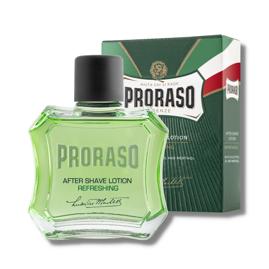 Proraso Green Refreshing After Shave Lotion / Splash 100ml | Agent Shave | Wet Shaving Supplies UK