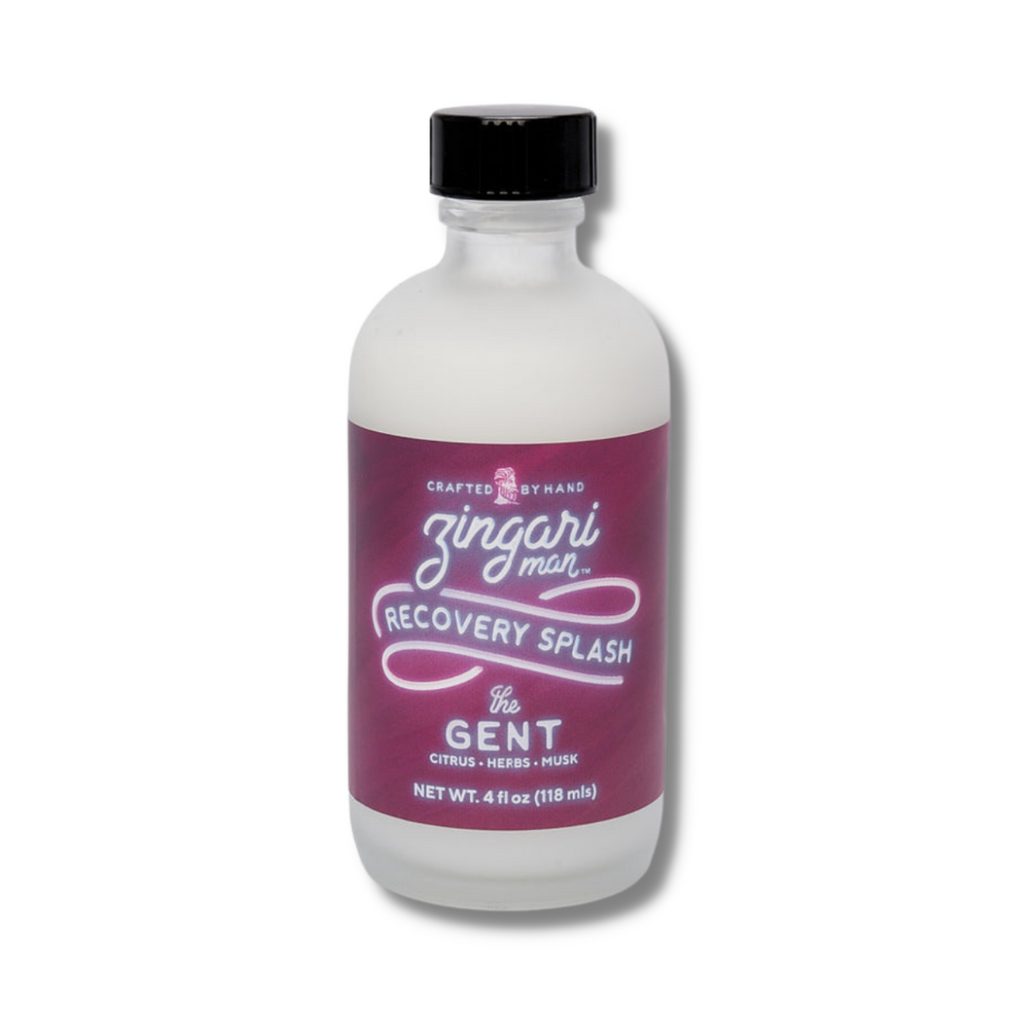 Zingari Man The Gent Recovery Splash - Citrus, Herbs, Musk 118ml  | Agent Shave | Wet Shaving Supplies UK