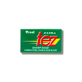 Treet Extra Tez Carbon Steel Double Edge Safety Razor Blades | Agent Shave | Wet Shaving Supplies UK