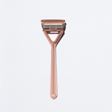 Leaf Shave Razor - Rose Gold | Plastic Free | Agent Shave | Wet Shaving Supplies UK