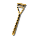 Leaf Shave Razor - Gold | Agent Shave | Wet Shaving Supplies UK