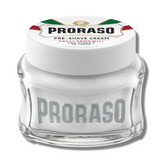 Proraso Pre Shave Cream Sensitive (White) 100ml | Agent Shave | Wet Shaving Supplies UK