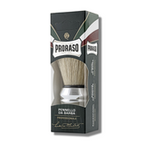 Proraso Omega Shaving Brush Chrome in box | Agent Shave | Wet Shaving Supplies UK