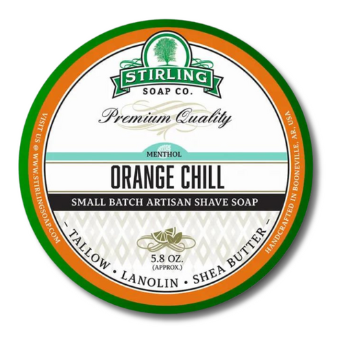 Stirling Shaving Soap Orange Chill Agent Shave