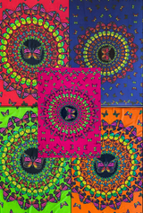 5 Pack assorted colors Butterfly Circle sarong buy wholesale from Australia