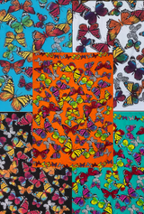 Butterfly Sarong PKT 5 Asstd colours SB4010