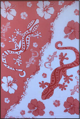 Tropical life Coral Fringed Sarong