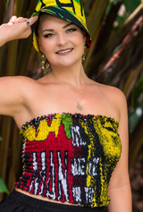Ladies Reggae Rasta Shirring Boob Tube. buy wholesale from Australia. For fans of Jamaican culture legend Bob Marley and Reggae music festivals