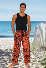 Celtic long pants, elastic waist color Rust buy wholesale