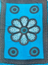 Padma rainbow sarong turquoise buy wholesale from Australia