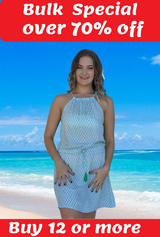 Gemma Indian Leaf SALE Summer Dress SB1024