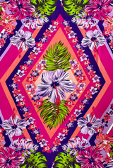 Diamond Hibiscus Sarong  Pack 5 Buy wholesale from Australian distributor