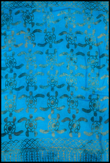 Turtle Batik Sarong pack of 5 assorted