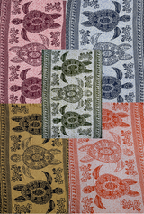 5 Turtles sarong pack of 5  assorted