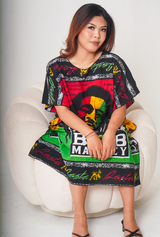 Long Kaftan Rasta, reggae, bob Marley, Summer Clothing, Beachwear,