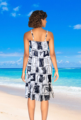 Grace dress sleeveless summer dress, sun dress, with adjustable shoulder straps