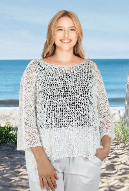 Sandy Knitt top Cream