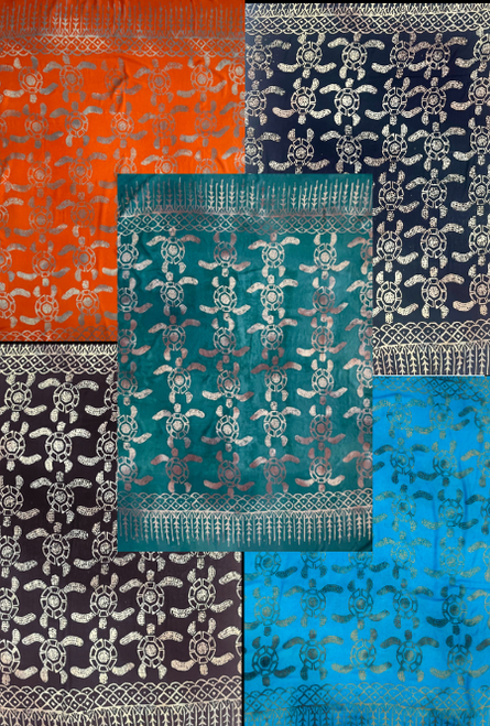 Batik Turtle Sarong PKT5 Asst SB4097