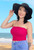Boob tube pink