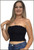 Boob tube black